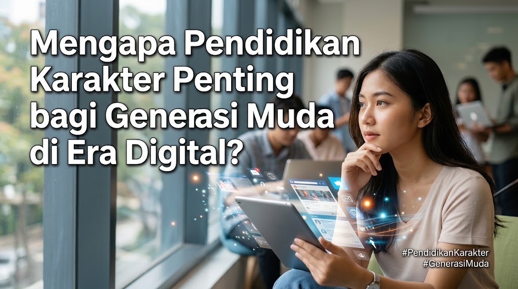Mengapa Pendidikan Karakter Penting bagi Generasi Muda di Era Digital?