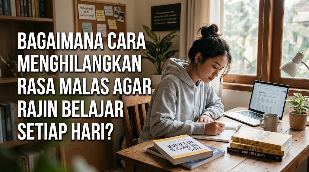 Bagaimana Cara Menghilangkan Rasa Malas agar Rajin Belajar Setiap Hari?