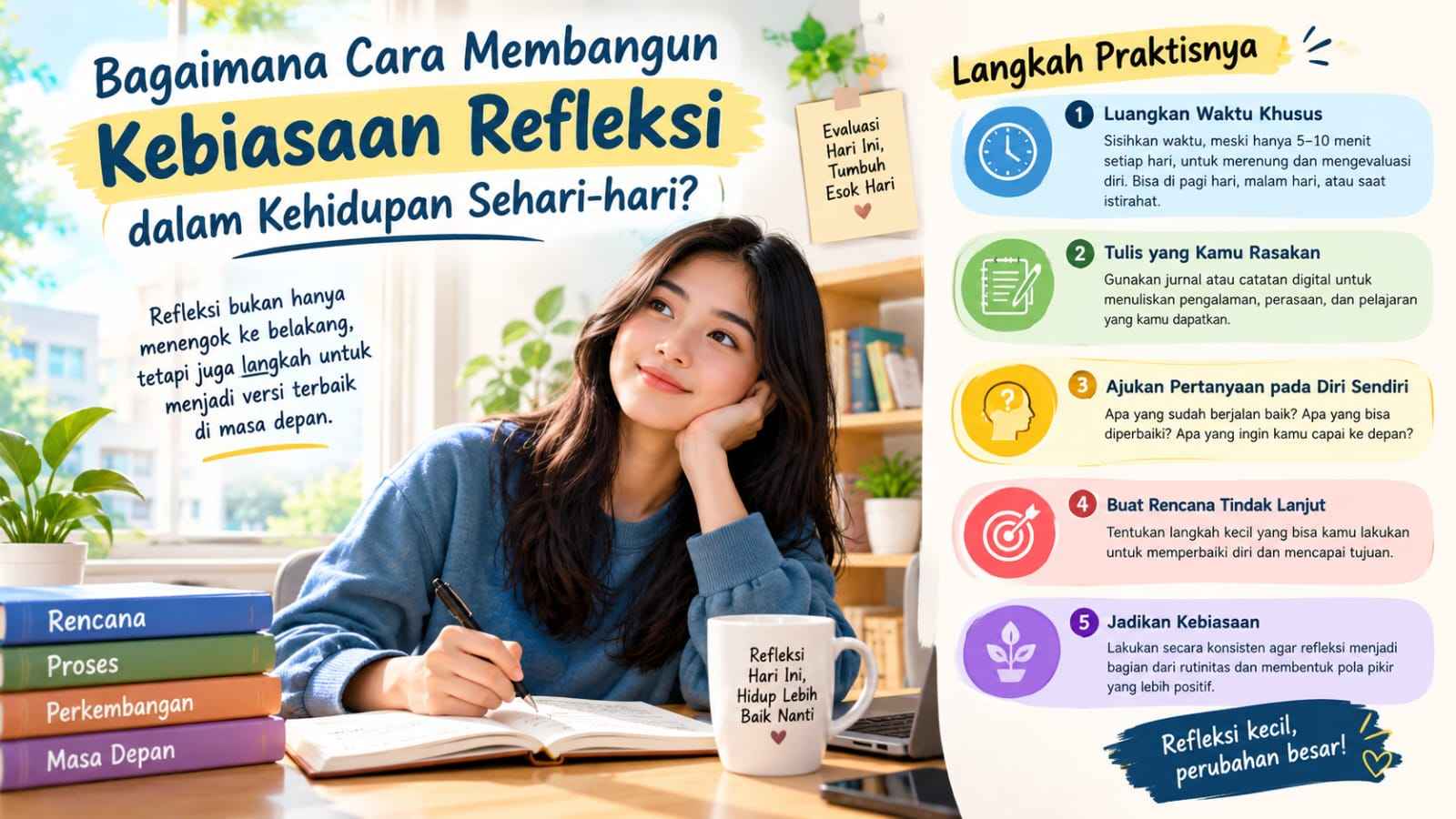 Bagaimana Cara Membangun Kebiasaan Refleksi Dalam Kehidupan Sehari Hari?