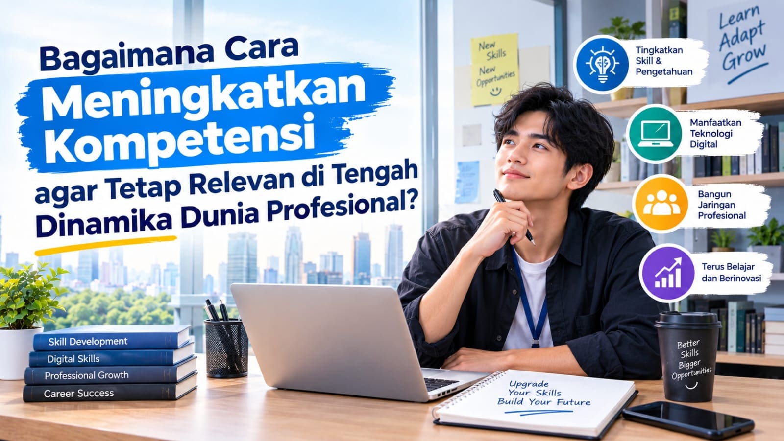 Bagaimana Cara Meningkatkan Kompetensi agar Tetap Relevan di Tengah Dinamika Dunia Profesional?