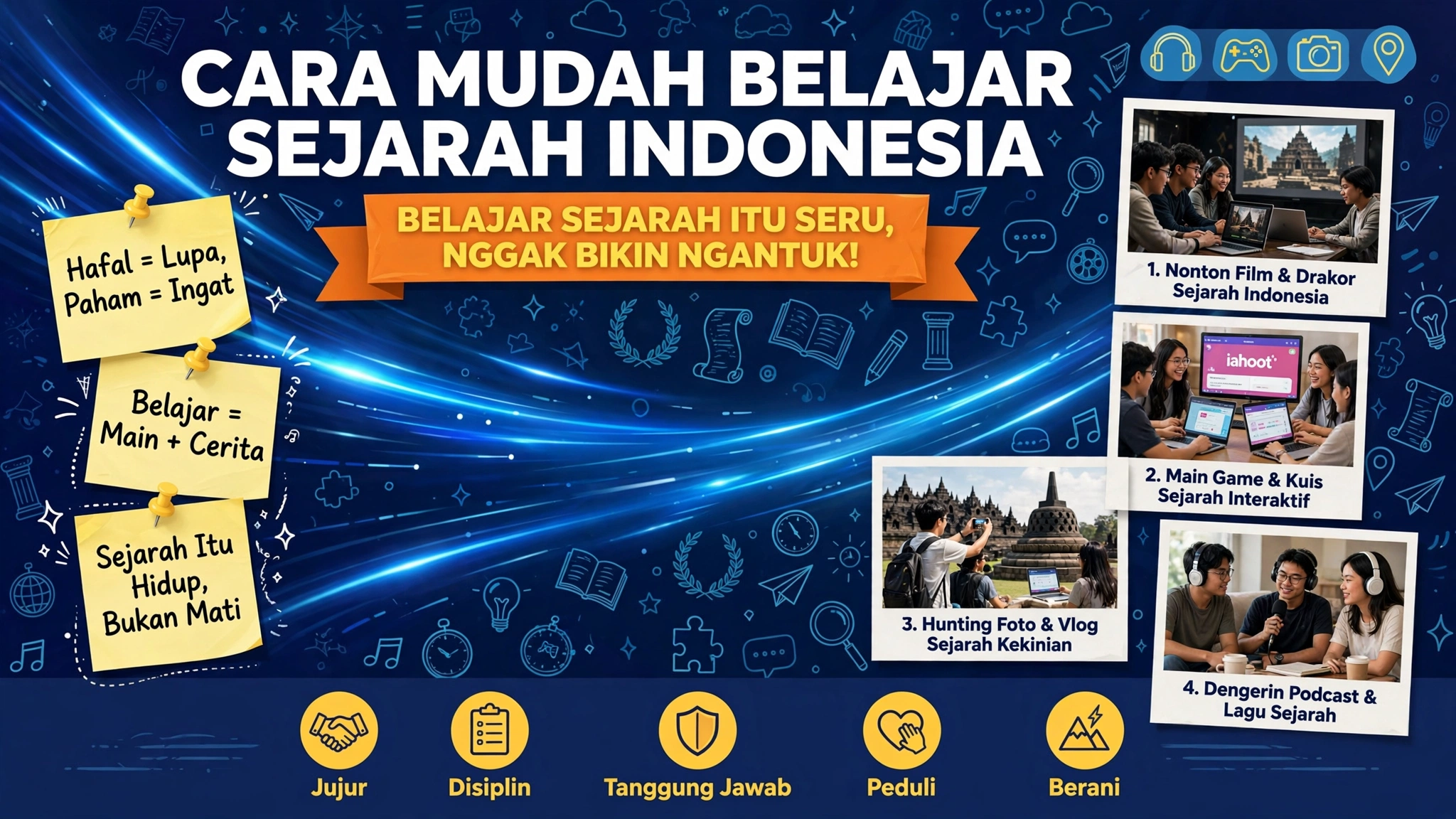 Cara Mudah Belajar Sejarah Indonesia