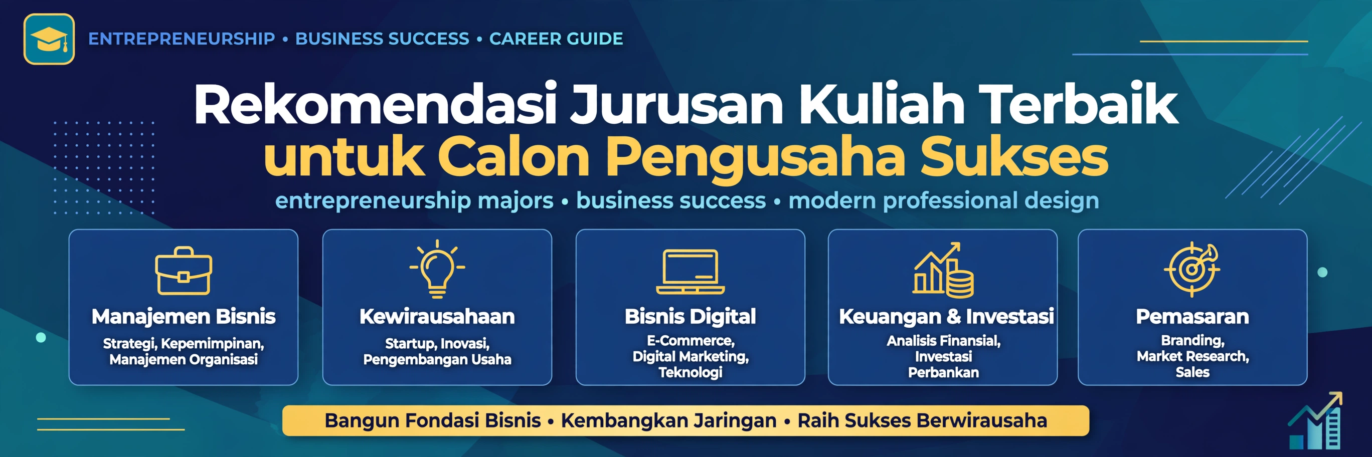 Rekomendasi Jurusan Kuliah Terbaik untuk Calon Pengusaha Sukses