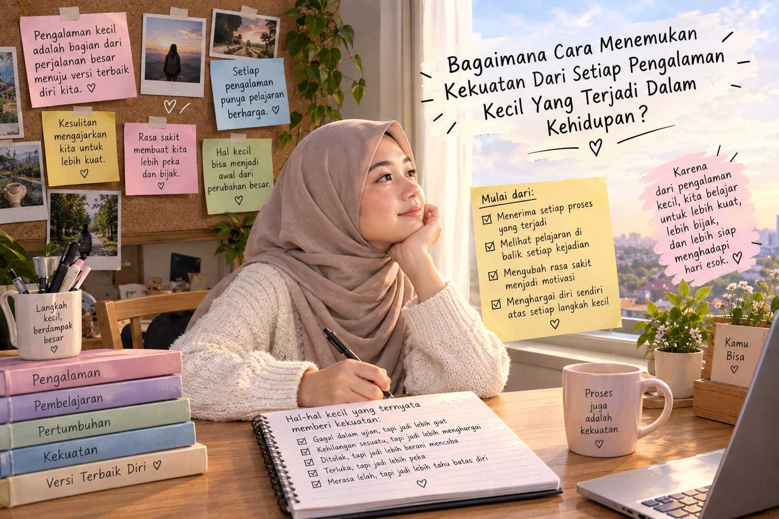 Bagaimana Cara Menemukan Kekuatan Dari Setiap Pengalaman Kecil Yang Terjadi Dalam Kehidupan?