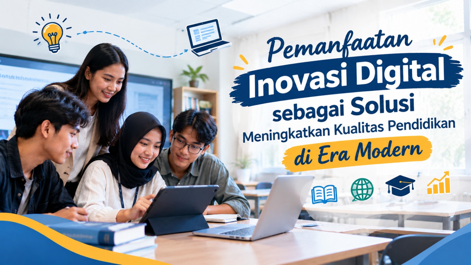Pemanfaatan Inovasi Digital sebagai Solusi Meningkatkan Kualitas Pendidikan di Era Modern
