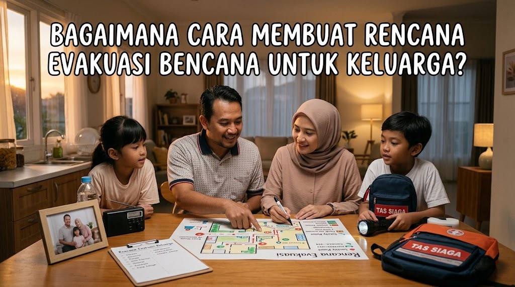 Bagaimana Cara Membuat Rencana Evakuasi Bencana untuk Keluarga?