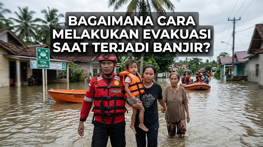 Bagaimana Langkah Melakukan Evakuasi Ketika Terjadi Banjir?