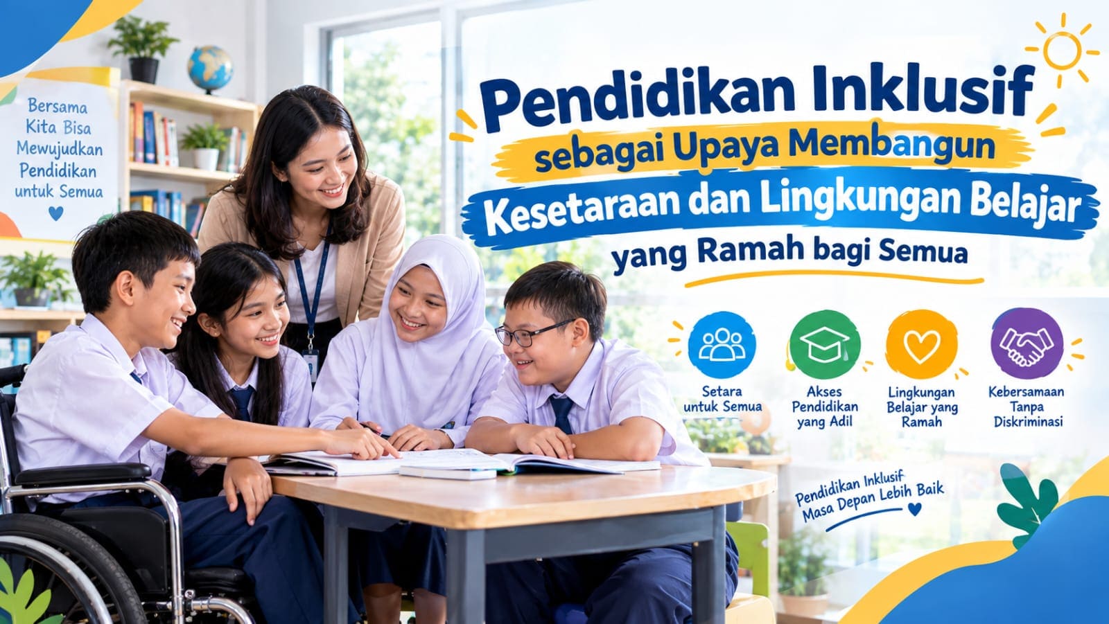  Pendidikan Inklusif sebagai Upaya Membangun Kesetaraan dan Lingkungan Belajar yang Ramah bagi Semua