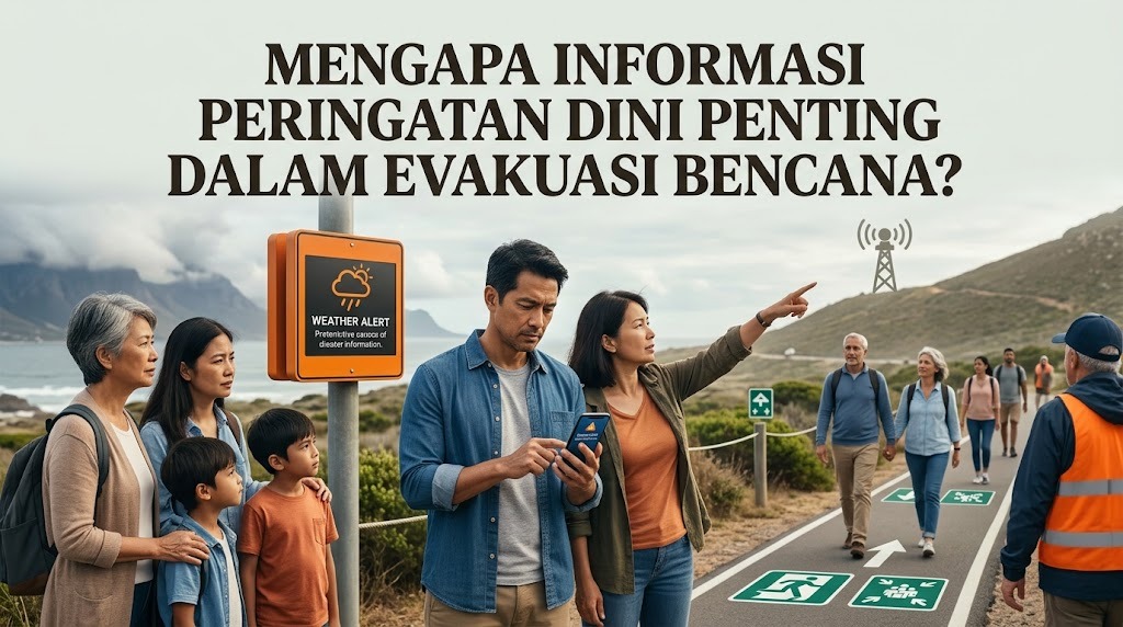Mengapa Informasi Peringatan Dini Penting dalam Evakuasi Bencana?