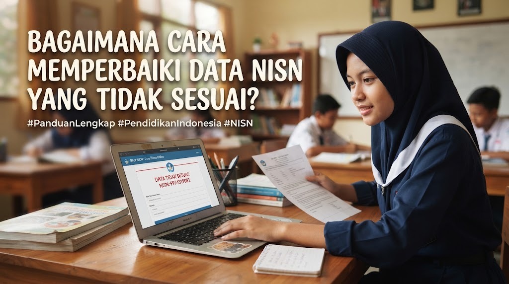 Bagaimana Cara Memperbaiki Data NISN Yang Tidak Sesuai?