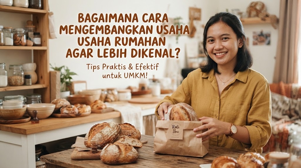 Bagaimana Cara Mengembangkan Usaha Rumahan agar Lebih Dikenal?
