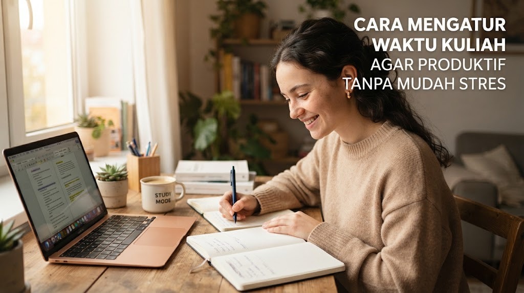 Cara Mengatur Waktu Kuliah agar Produktif Tanpa Mudah Stres