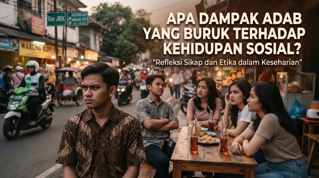 Apa Dampak Adab yang Buruk terhadap Kehidupan Sosial?