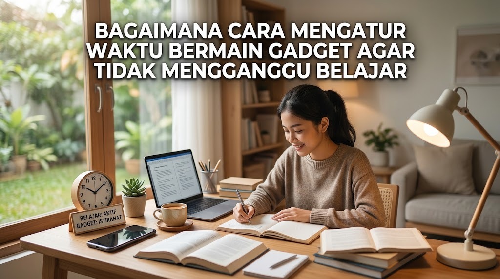 Bagaimana Cara Mengatur Waktu Bermain Gadget Agar Tidak Mengganggu Belajar?