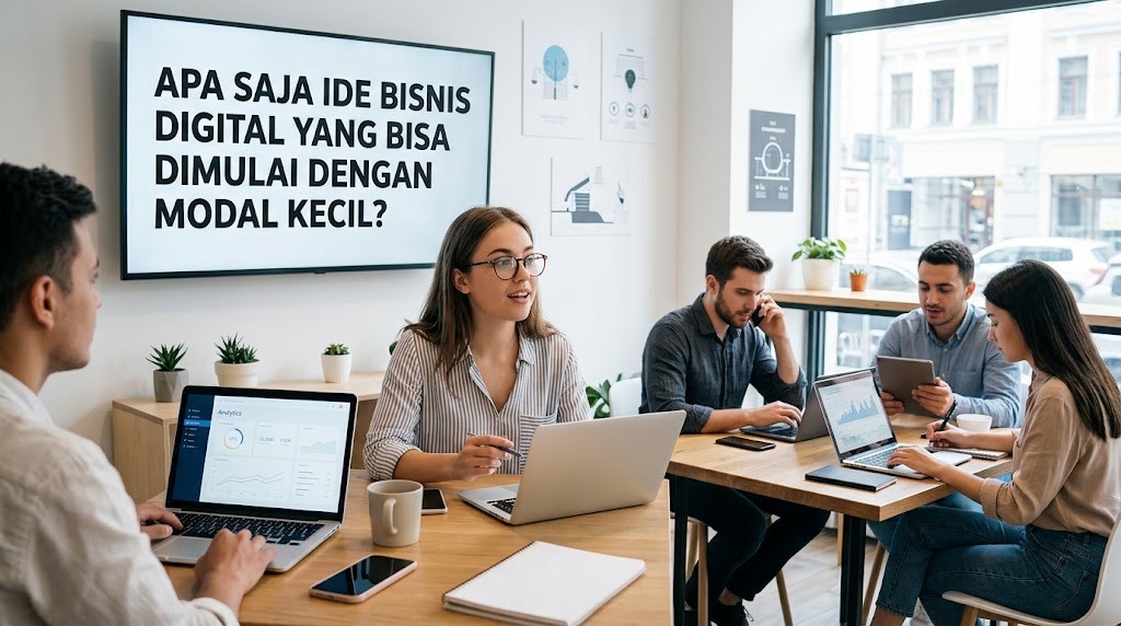 Apa Saja Ide Bisnis Digital yang Bisa Dimulai dengan Modal Kecil?