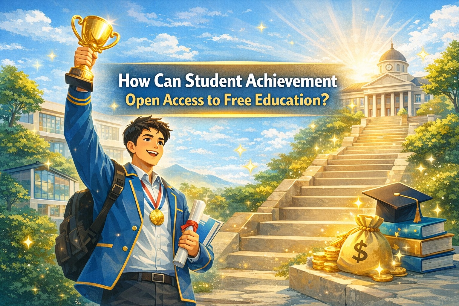 How Can Student Achievement Open Access to Free Education?