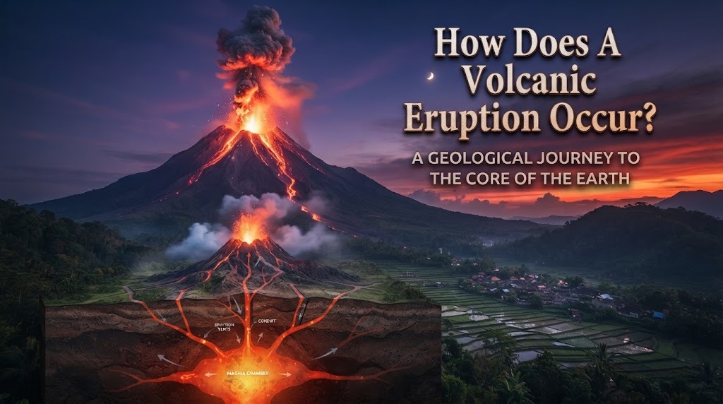 How Does A Volcanic Eruption Occur?