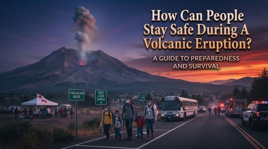 How Can People Stay Safe During A Volcanic Eruption?
