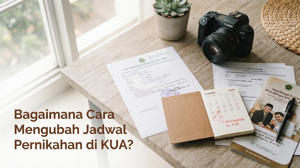 Bagaimana Cara Mengubah Jadwal Pernikahan di KUA?
