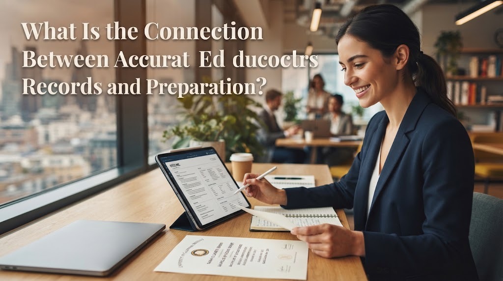 What Is the Connection Between Accurate Education Records and Career Preparation?