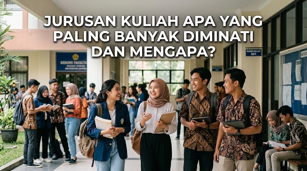 Jurusan Kuliah Apa yang Paling Banyak Diminati dan Mengapa?