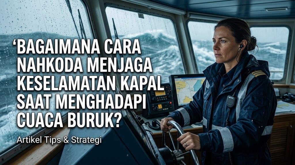 Bagaimana Cara Nahkoda Menjaga Keselamatan Kapal Saat Menghadapi Cuaca Buruk?