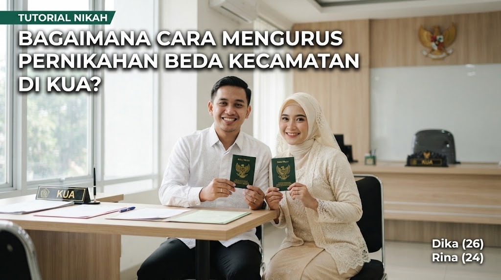 Bagaimana Cara Mengurus Pernikahan Beda Kecamatan di KUA?