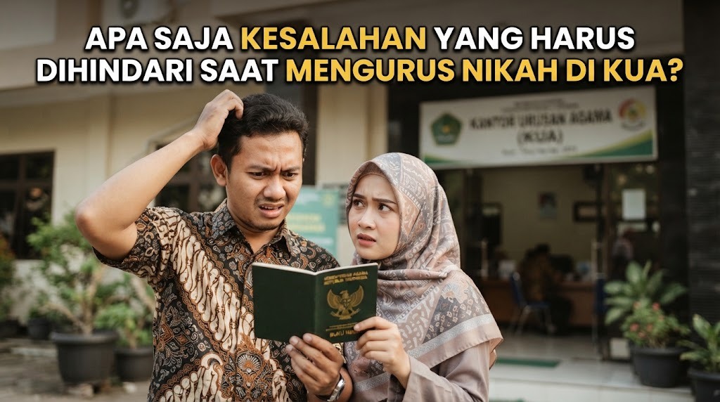 Apa Saja Kesalahan yang Harus Dihindari Saat Mengurus Nikah di KUA?