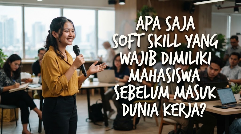 Apa Saja Soft Skill yang Wajib Dimiliki Mahasiswa Sebelum Masuk Dunia Kerja?