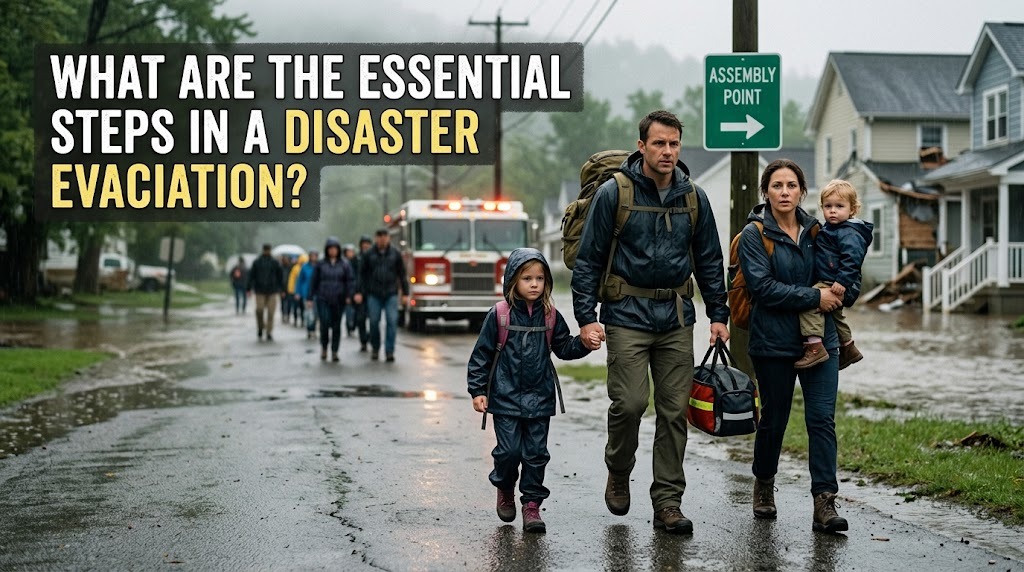 What Are the Essential Steps in a Disaster Evacuation?