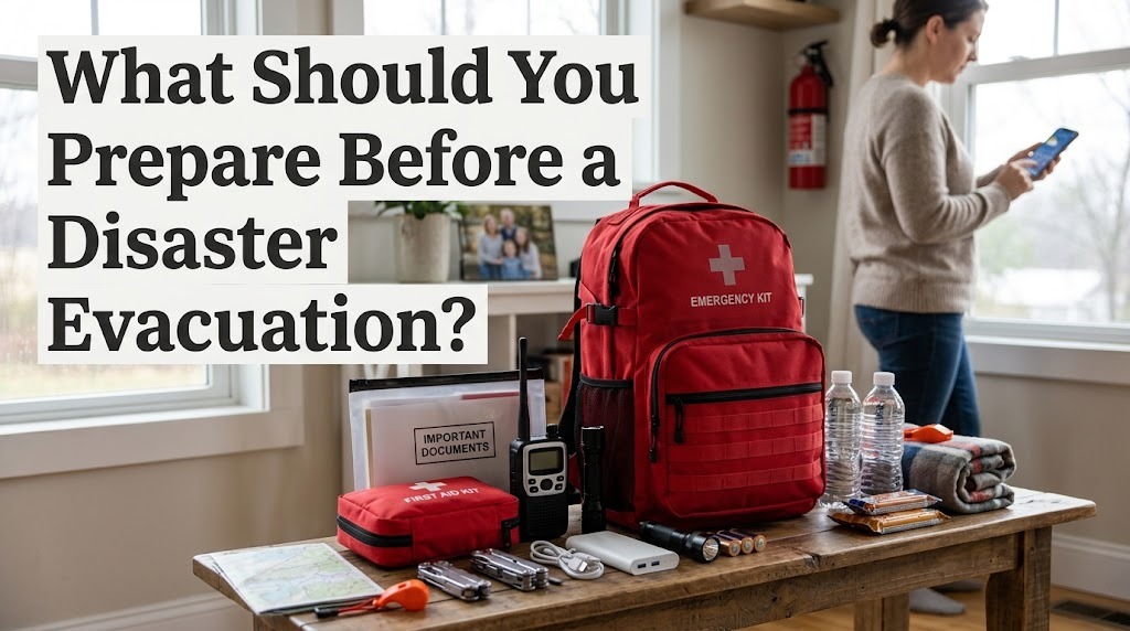 What Should You Prepare Before a Disaster Evacuation?