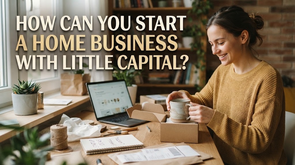 How Can You Start a Home Business with Little Capital?