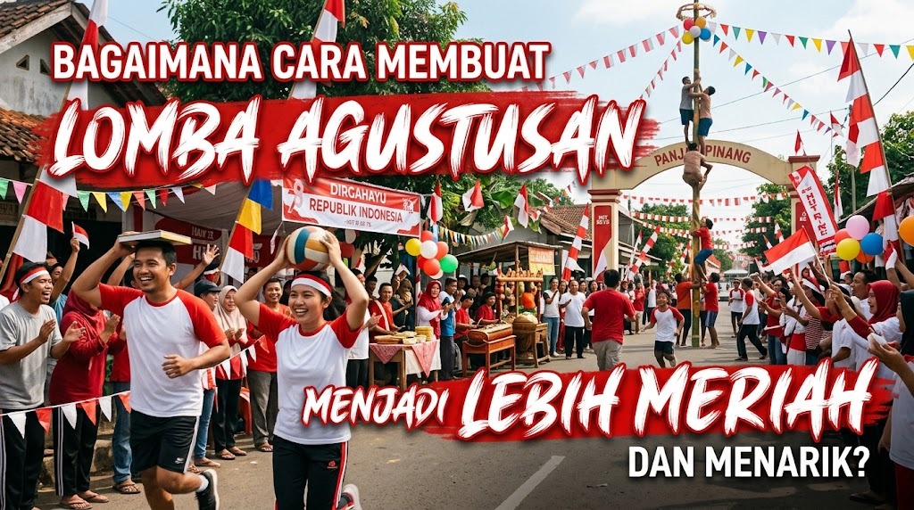 Bagaimana Cara Membuat Lomba Agustusan Menjadi Lebih Meriah dan Menarik?