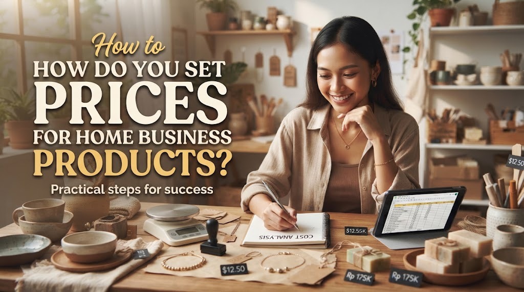 How Do You Set Prices for Home Business Products?