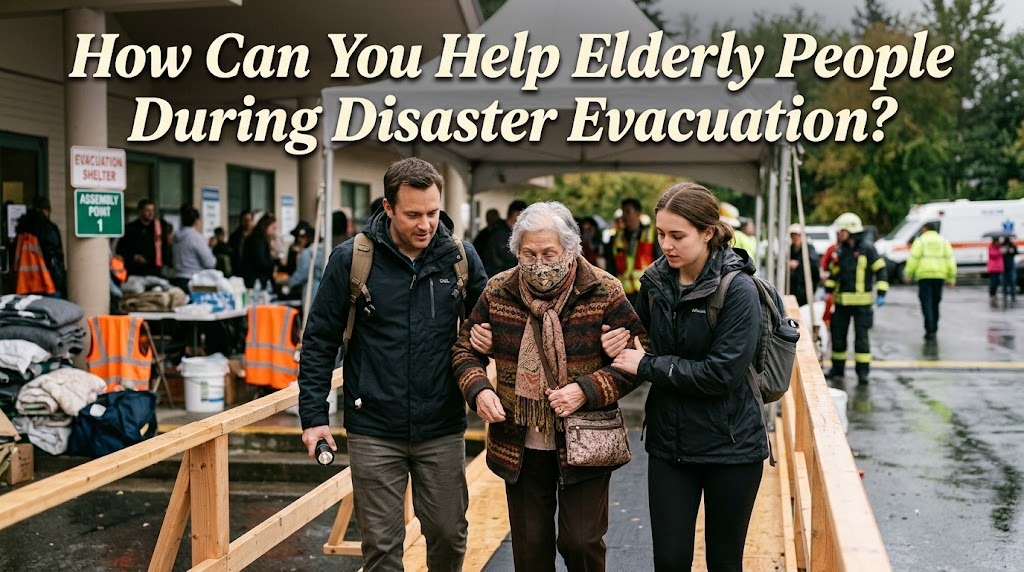 How Can You Help Elderly People During Disaster Evacuation?