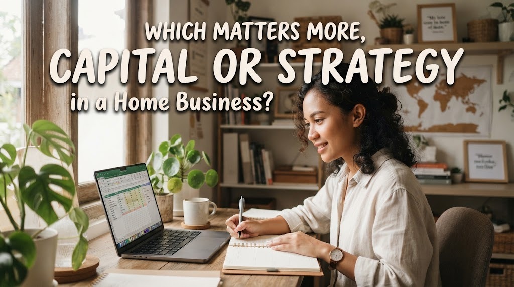 Which Matters More, Capital or Strategy in a Home Business?
