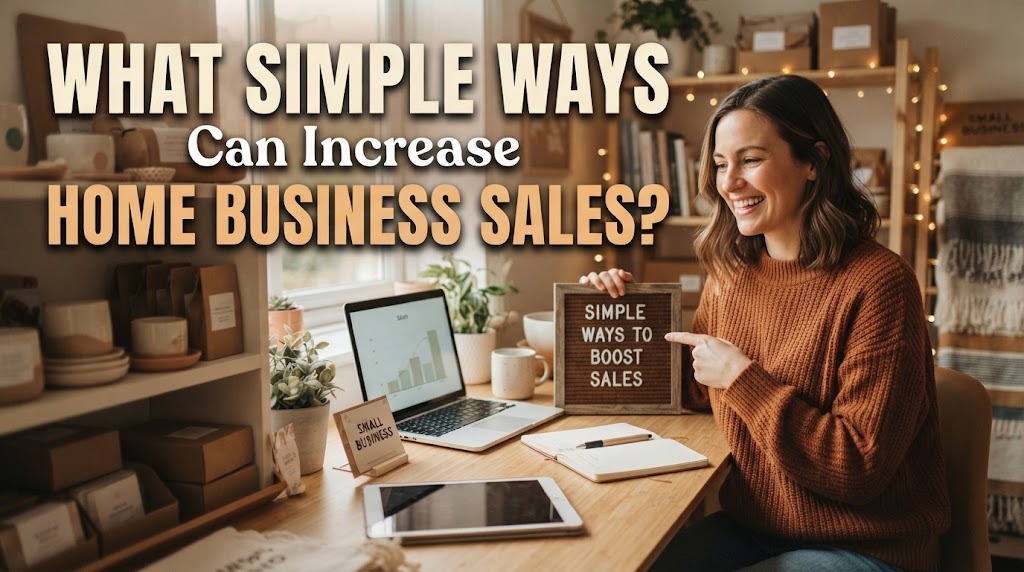 What Simple Ways Can Increase Home Business Sales?