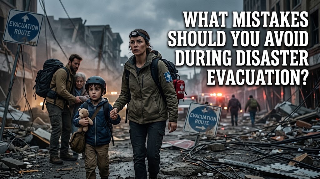 What Mistakes Should You Avoid During Disaster Evacuation?