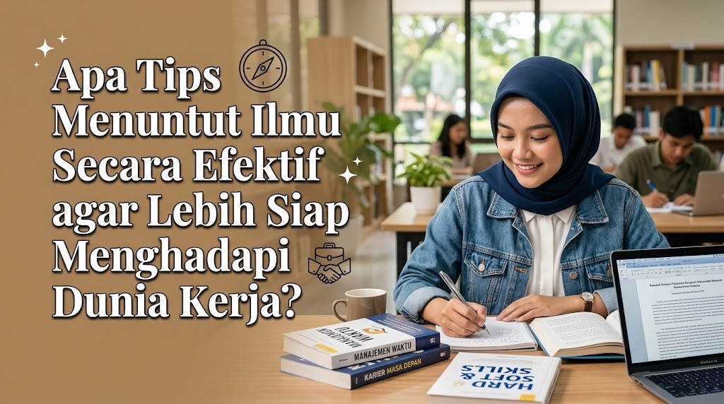 Apa Tips Menuntut Ilmu Secara Efektif agar Lebih Siap Menghadapi Dunia Kerja?