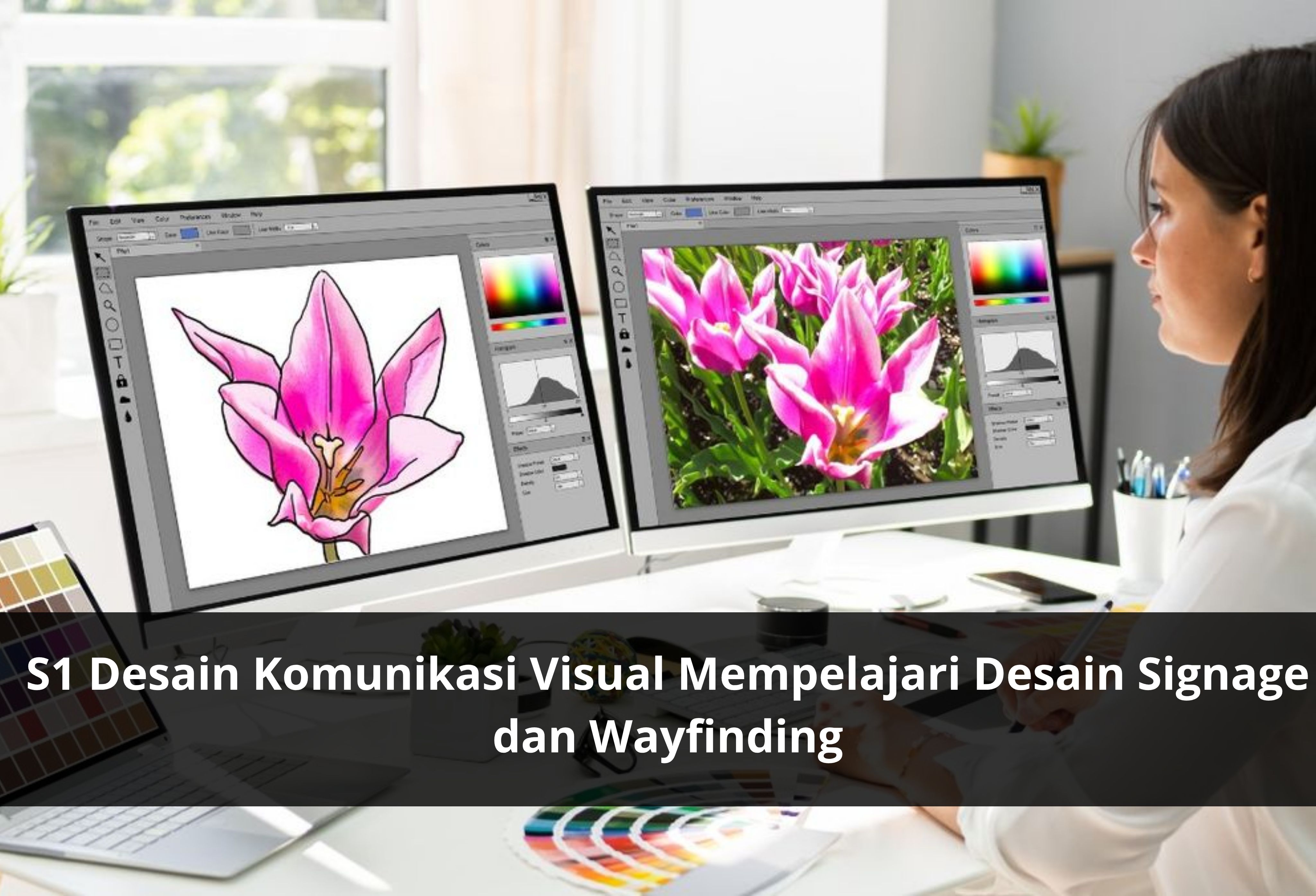 S1 Desain Komunikasi Visual Mempelajari Desain Signage dan Wayfinding
