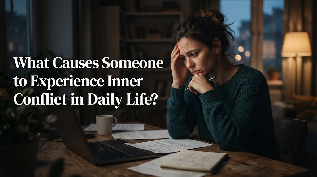 What Causes Someone to Experience Inner Conflict in Daily Life?