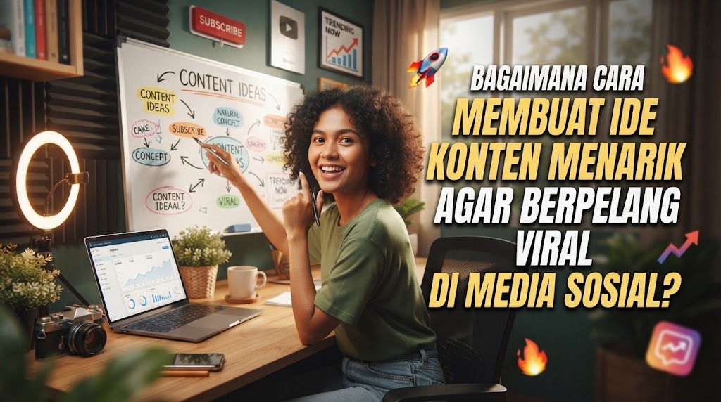 Bagaimana Cara Membuat Ide Konten Menarik Agar Berpeluang Viral Di Media Sosial?
