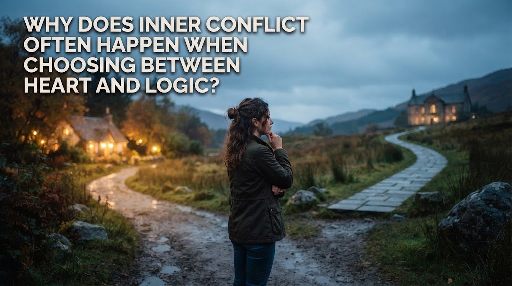 Why Does Inner Conflict Often Happen When Choosing Between Heart and Logic?
