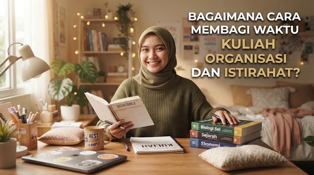 Bagaimana Cara Membagi Waktu Kuliah Organisasi dan Istirahat?