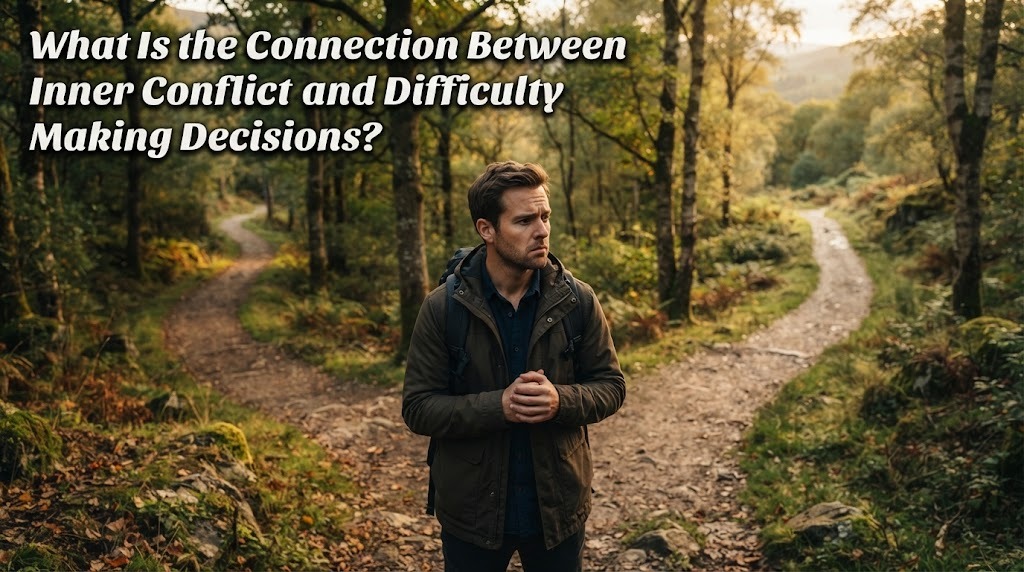 What Is the Connection Between Inner Conflict and Difficulty Making Decisions?