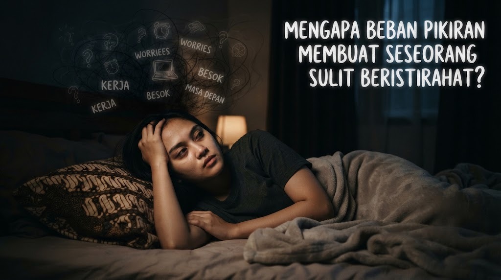 Mengapa Beban Pikiran Membuat Seseorang Sulit Beristirahat?