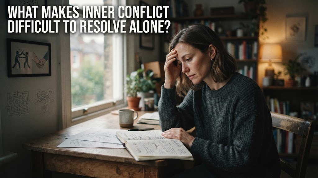 What Makes Inner Conflict Difficult to Resolve Alone?