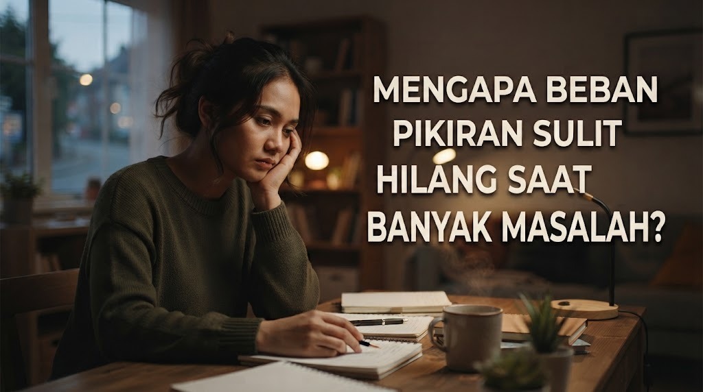 Mengapa Beban Pikiran Sulit Hilang Saat Banyak Masalah?