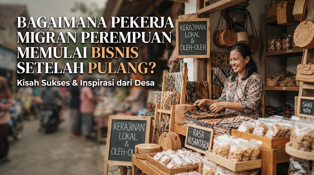 Bagaimana Pekerja Migran Perempuan Memulai Bisnis Setelah Pulang?