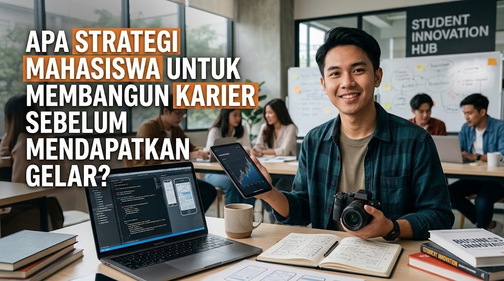 Apa Strategi Mahasiswa untuk Membangun Karier Sebelum Mendapatkan Gelar?