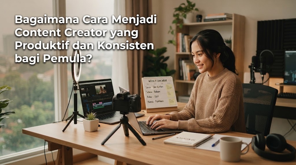 Bagaimana Cara Menjadi Content Creator yang Produktif dan Konsisten bagi Pemula?
